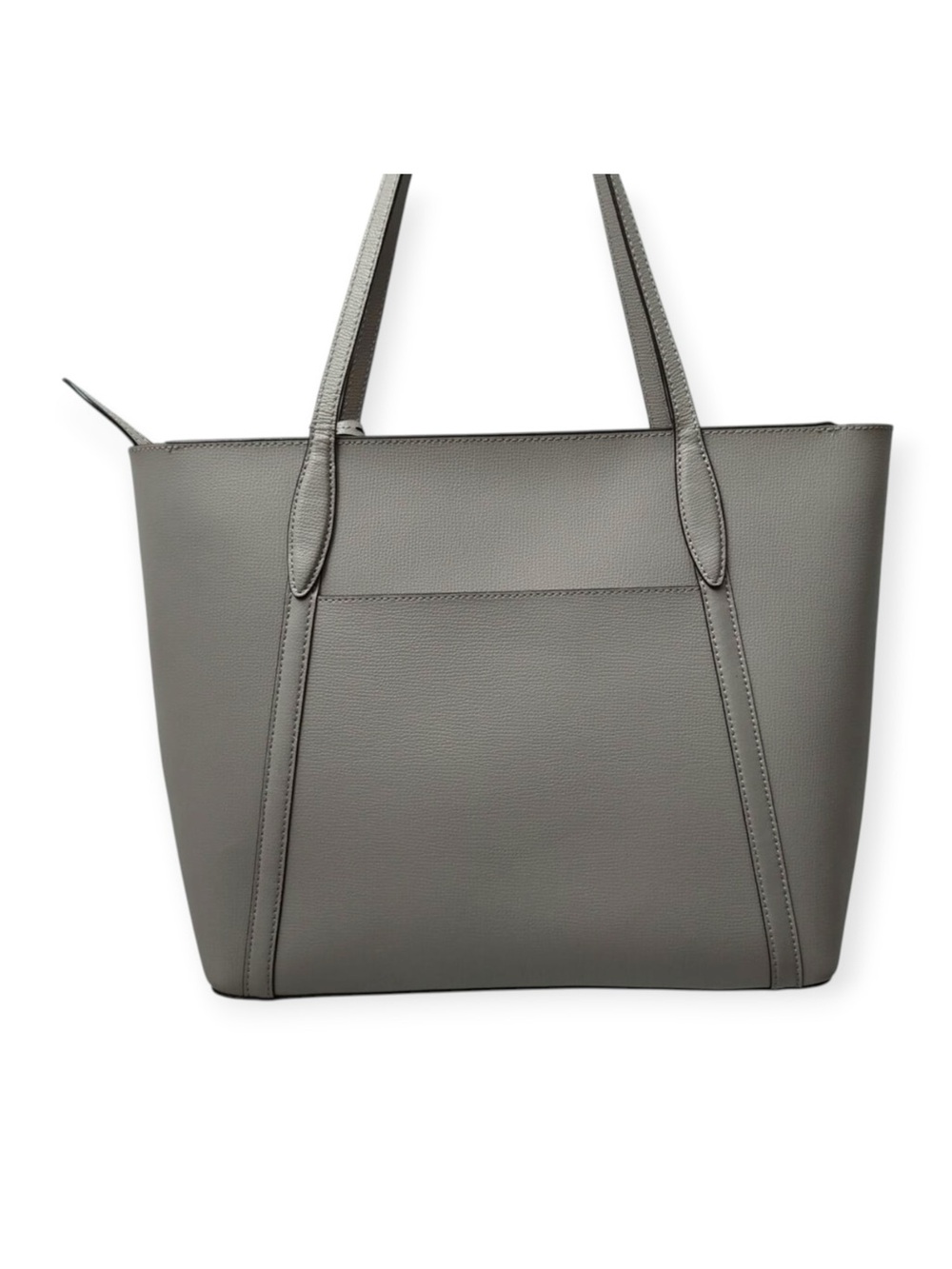 Kate Spade Cara Large Leather Tote Warm Taupe Work Bag EUC - MSRP $329 - Picture 7 of 11